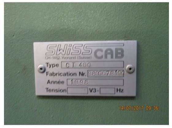 SWISSCAB Bandabzug CT 400