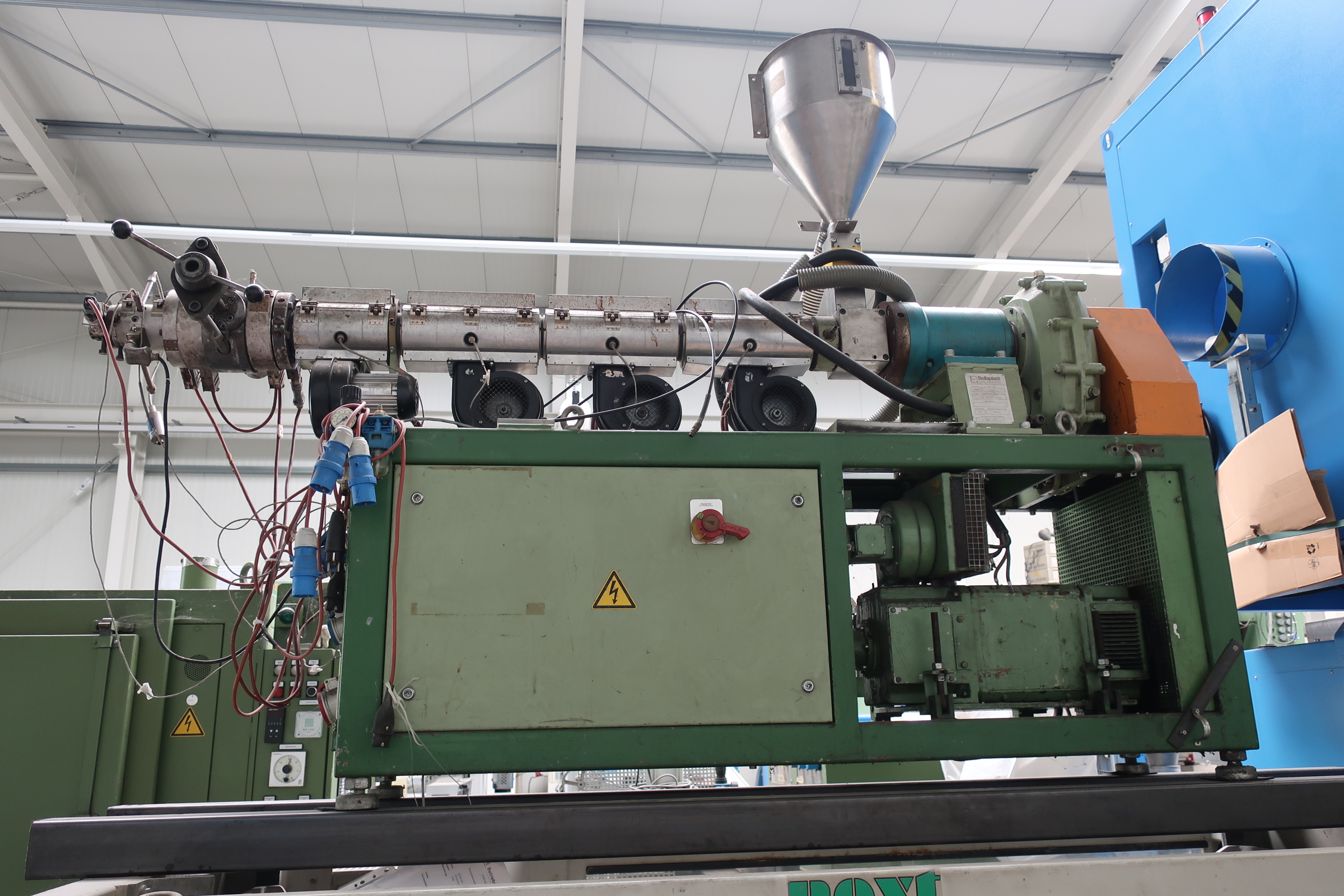 KRUPP BELLAPLAST Single Screw Extruder ES 45.25D